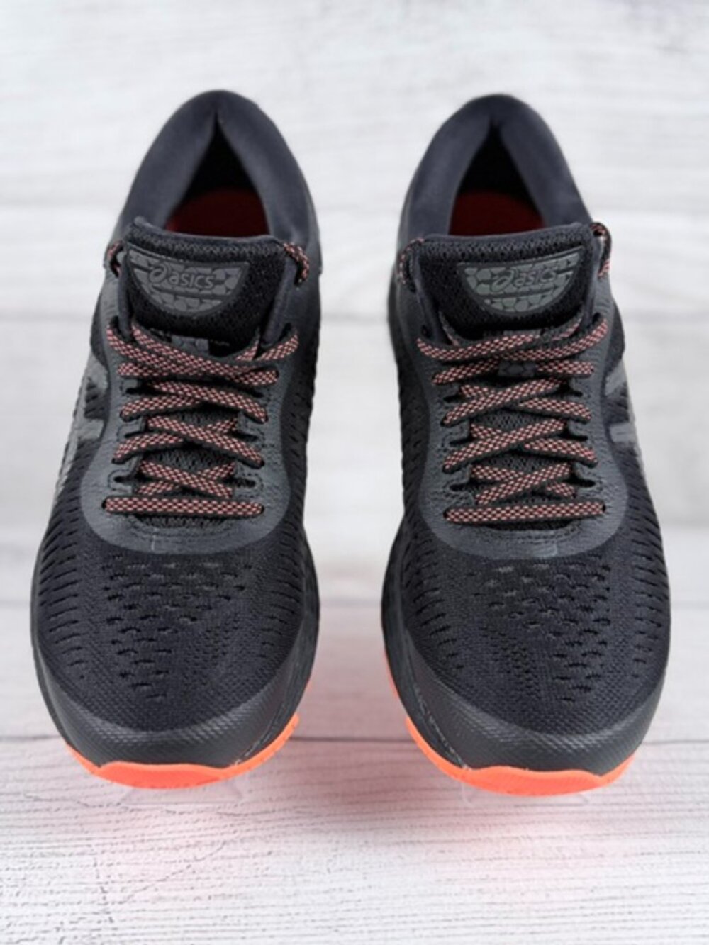 🧡ASICS Gel-Kayano 25 Lite-Show Running Shoes Black/Black Women's Size 8 - Picture 2 of 15